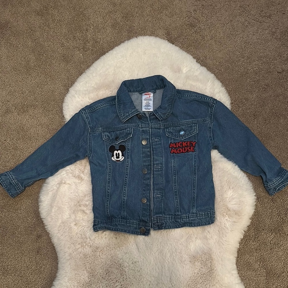 Mickey Mouse Boys Demin Jacket size 6
